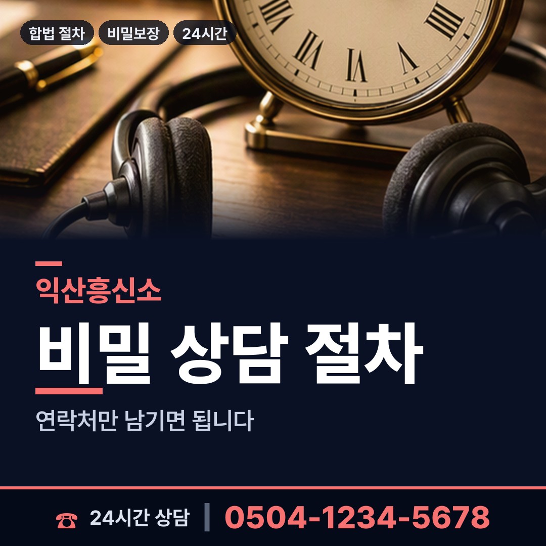익산 마동 보증금사기 상담 안내